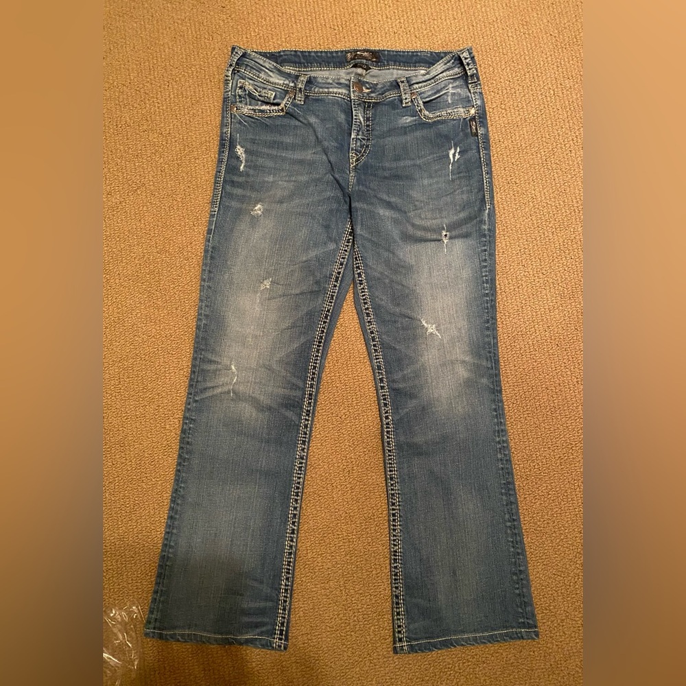 Silver Jeans Women's Medium Blue Denim Jeans